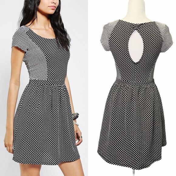 𝅺UO Cooperative School House Polka Dot Dress - Picture 1 of 9